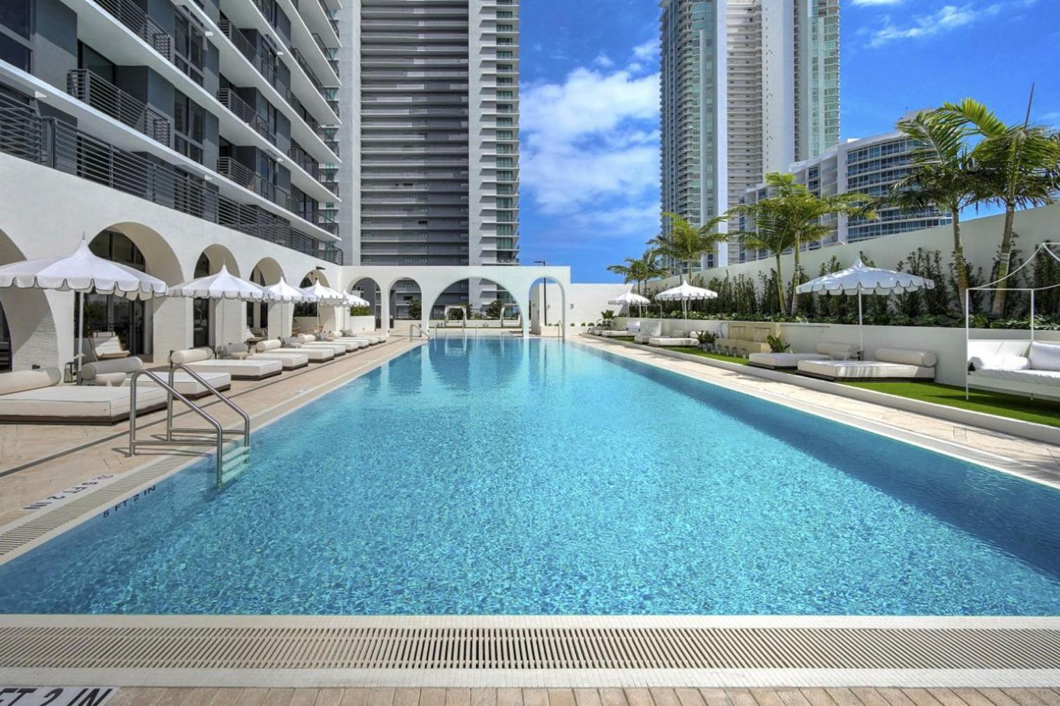Apartamento Blueground Edgewater Pool Fitness Center Ac Mia-112 Miami